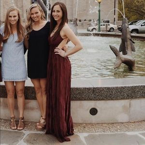 Olivaceous Boho Style Maxi Dress (Open Back!)